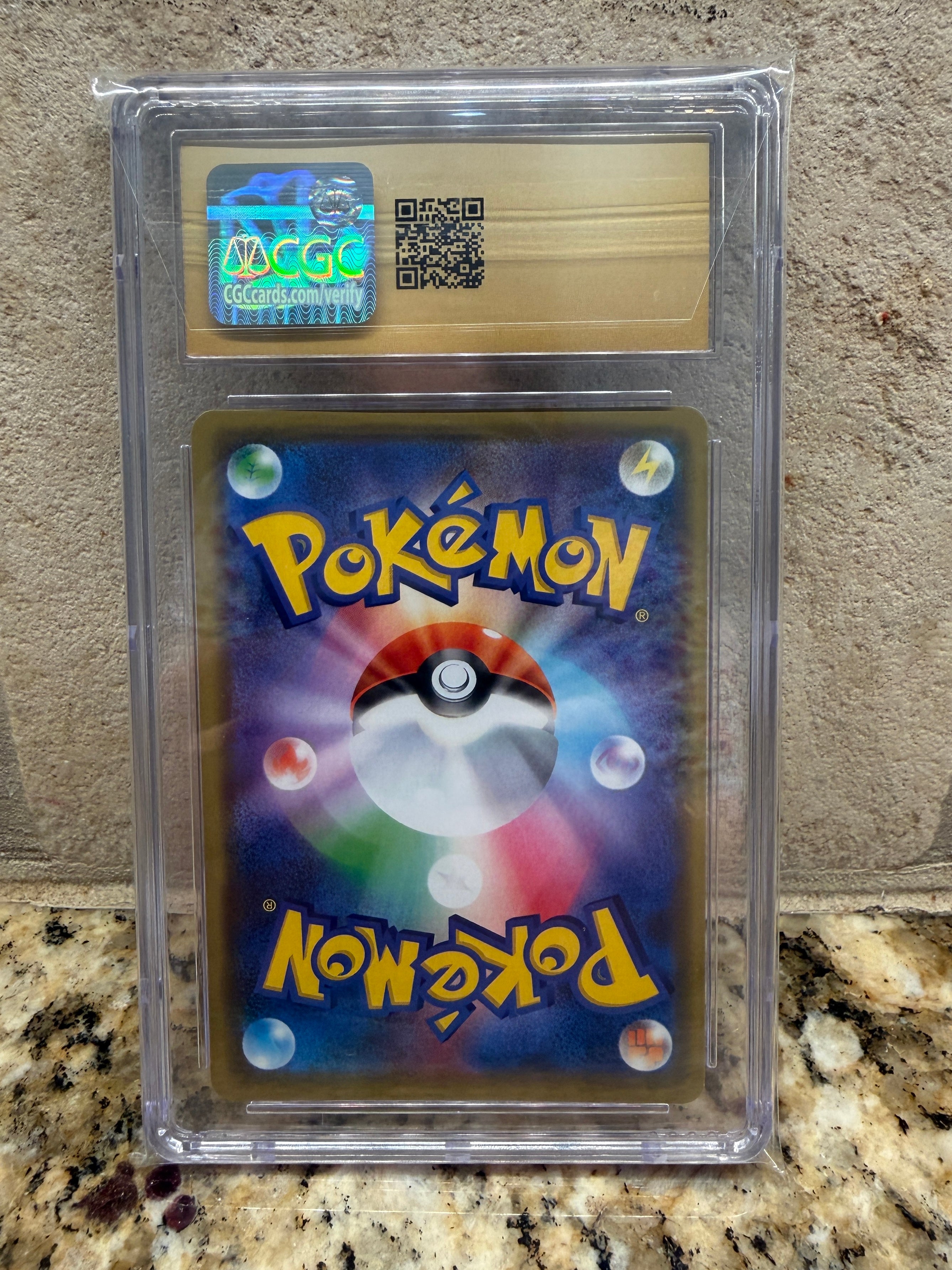 CGC Pristine 10 Reshiram & Charizard GX