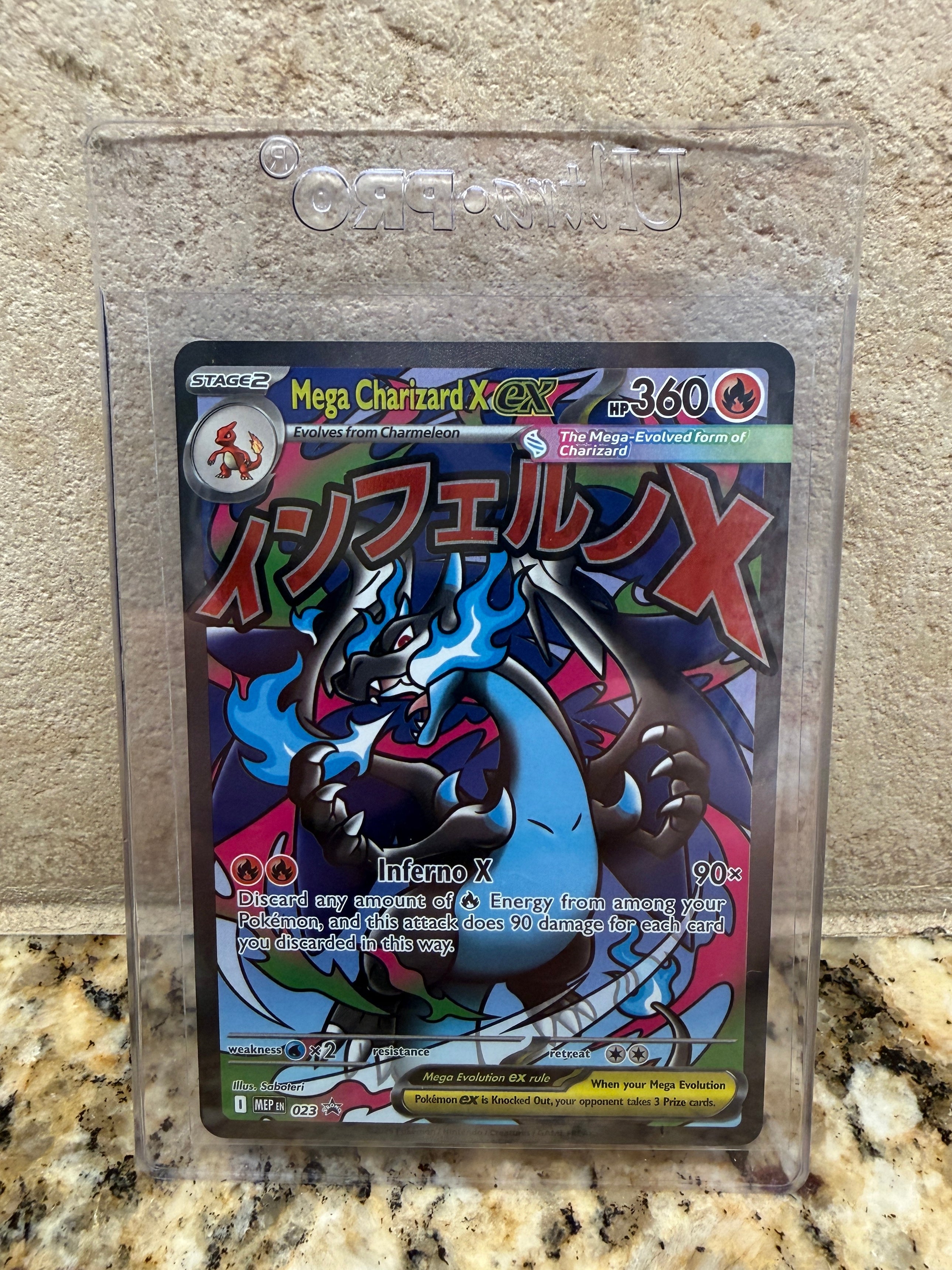Ungraded 2025 Mega Charizard X ex #23