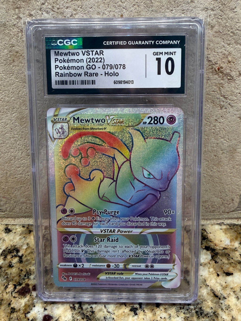 CGC Gem Mint 10 Mewtwo VSTAR #79